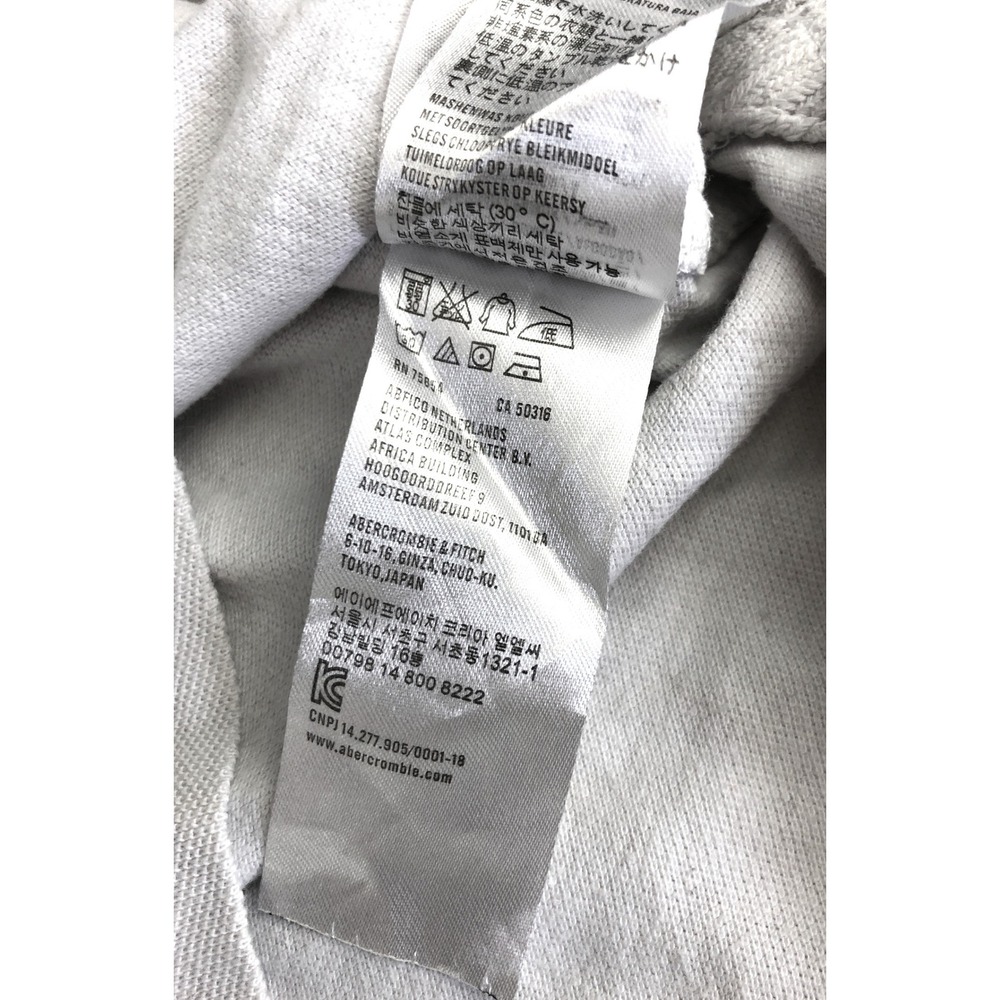 Vintage Abercrombie Fitch Mens XL White Polo Shirt Embroidered Native Chief - Picture 7 of 13